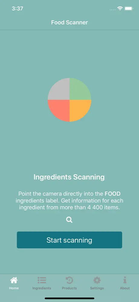 Food Ingredients Scanner