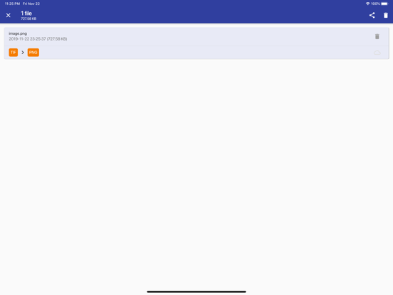Convert Images iPad screenshot 7 - Utilities app