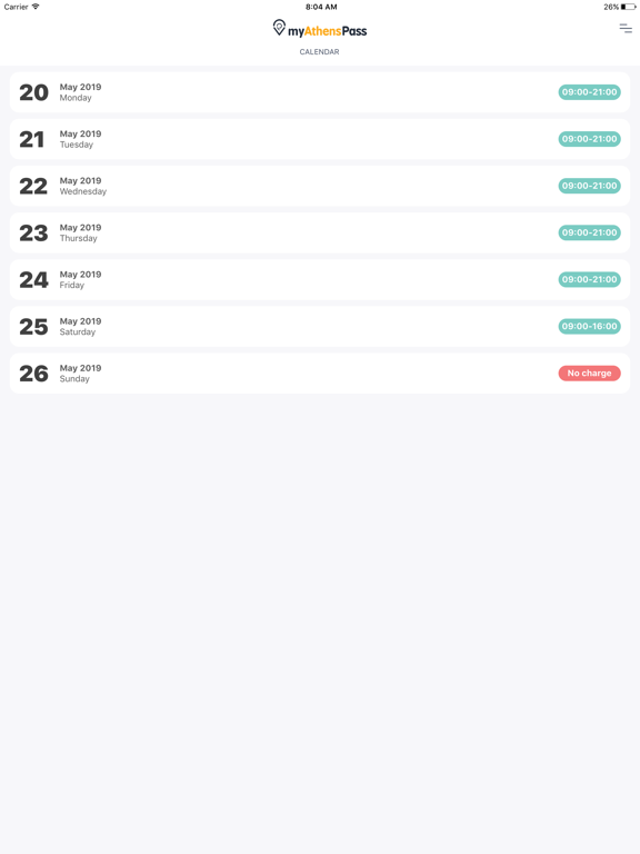 Screenshot #6 pour myAthensPass