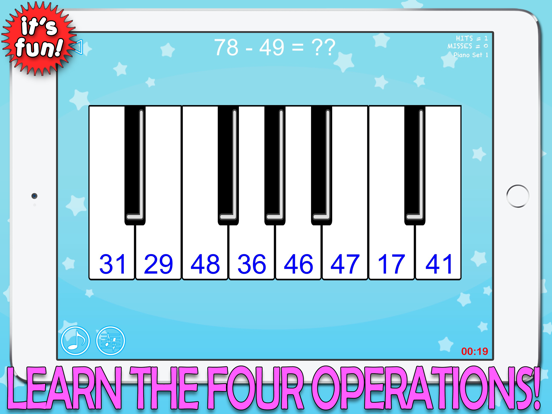 Screenshot #6 pour Math Music Piano HD