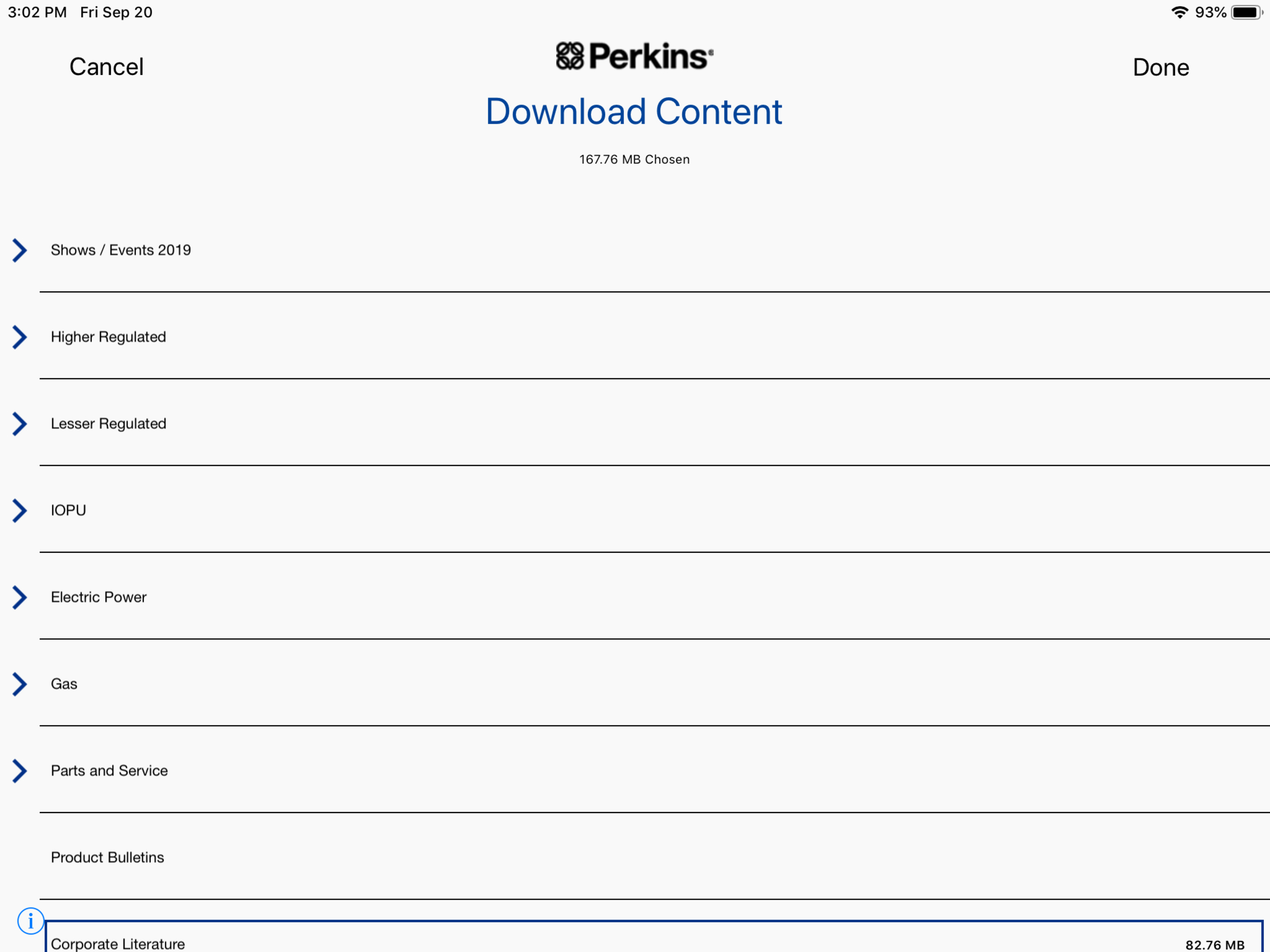 Perkins Sales