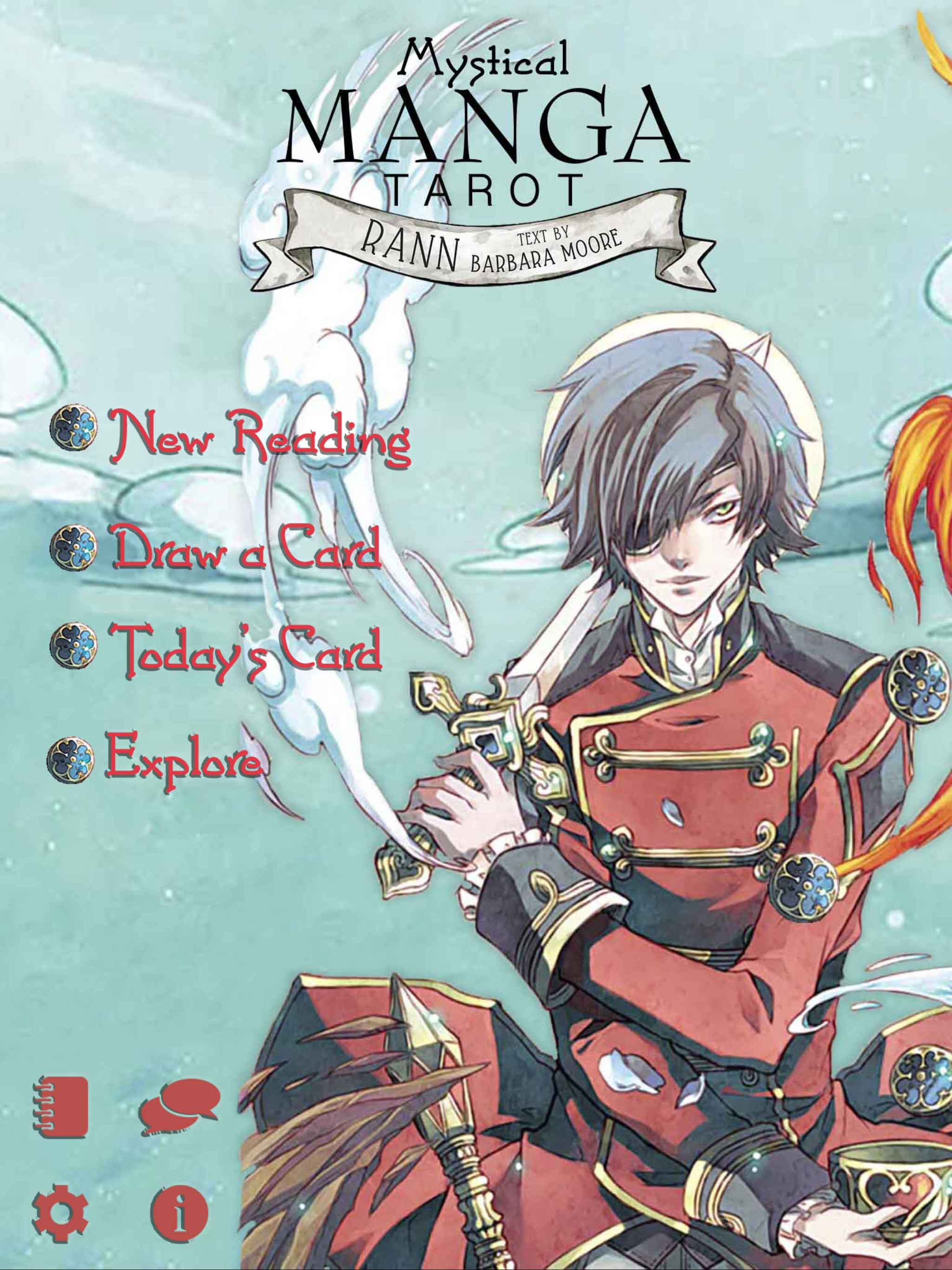 Mystical Manga Tarot screenshot 6