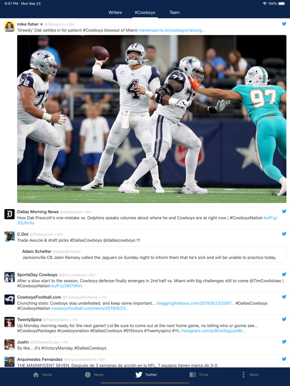 Screenshot #5 pour UltimateFan: Dallas Cowboys