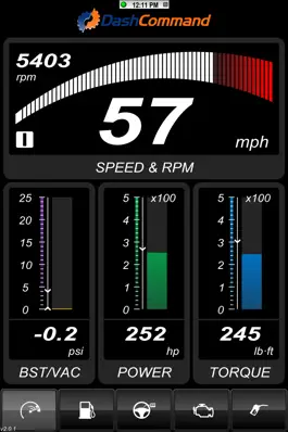 Game screenshot DashCommand - OBD-II Gauges mod apk