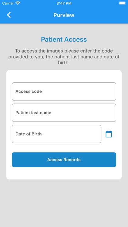 Purview Patient Access