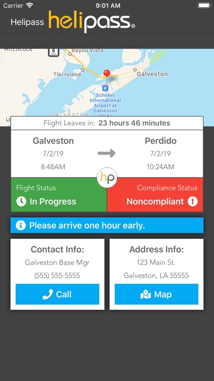 Helipass Passenger Mobile