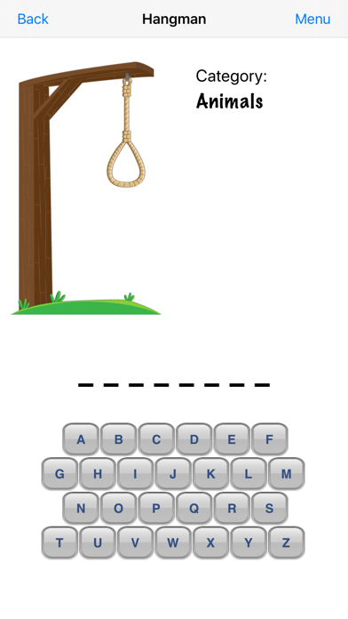 Hangman - The Best Game Screenshot