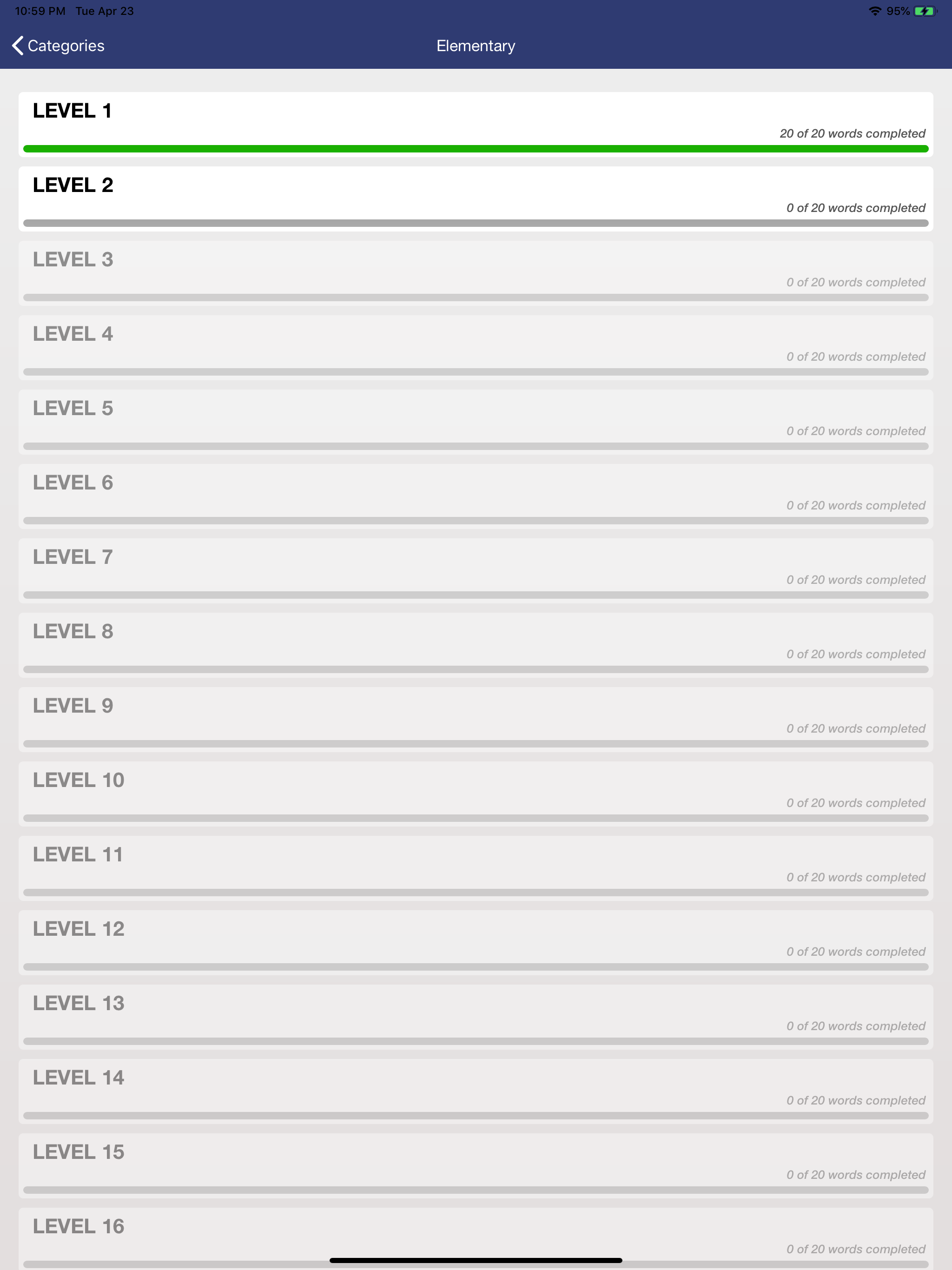 Toefl Vocabulary Quizzes screenshot 10