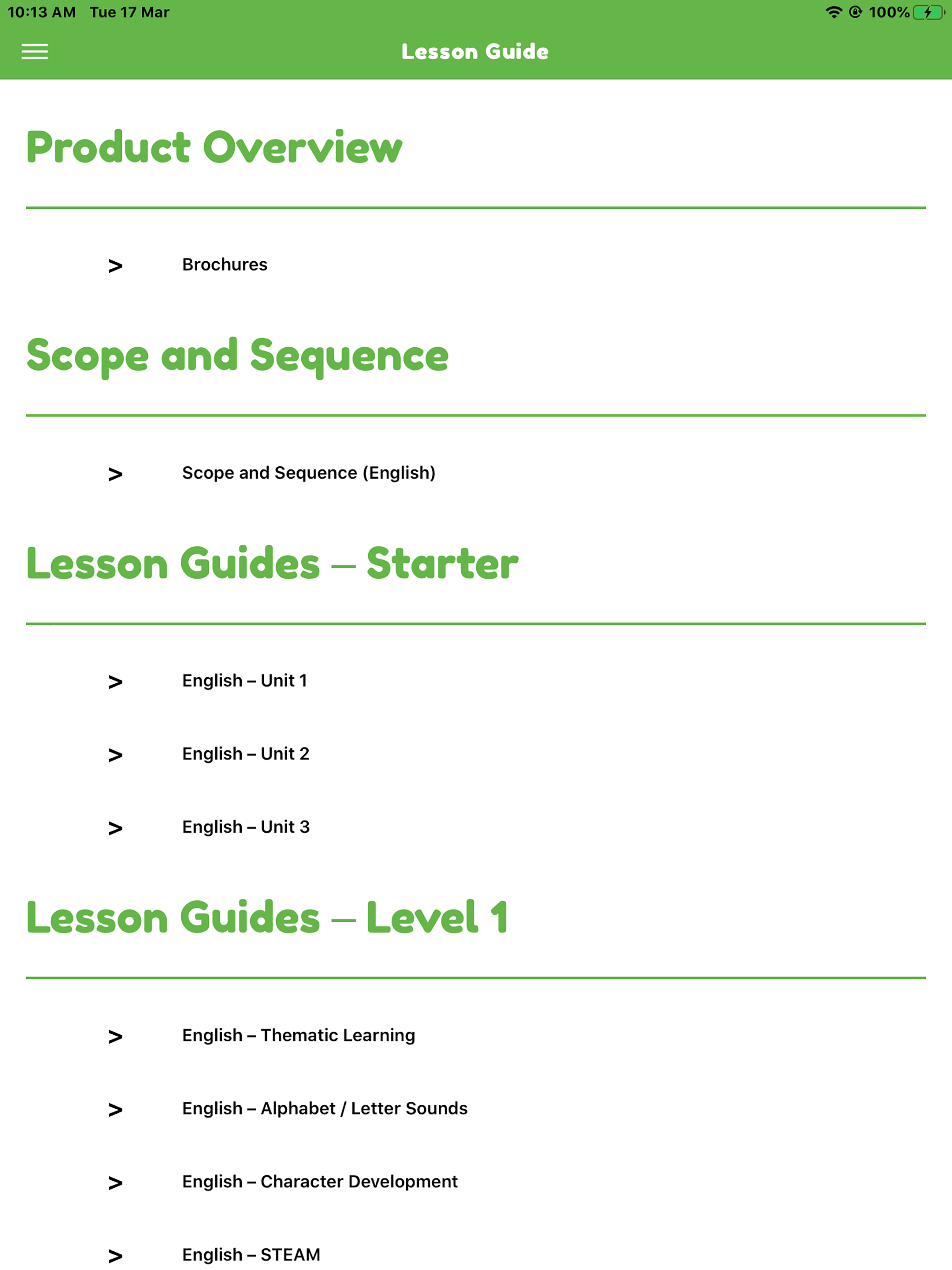 Teacher Support App
