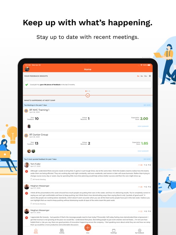 Screenshot #4 pour Feedback - Next Jump