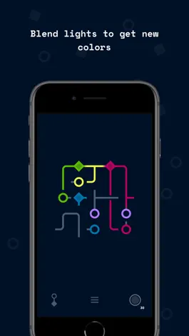 Game screenshot Fluorite: Connect Light Lines apk