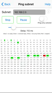 How to cancel & delete network ping 3