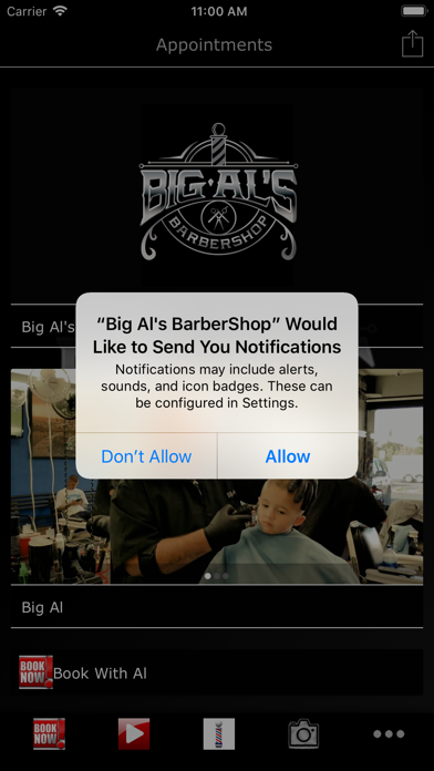 Screenshot #2 pour Big Al's BarberShop