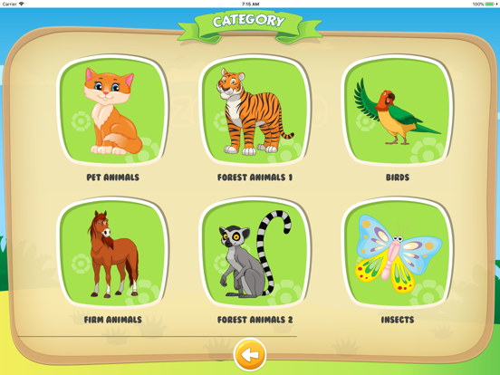 Screenshot #4 pour Animal Games for 3 4 year olds
