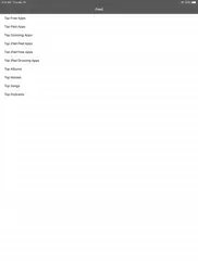 top charts iPad Captures Décran 4