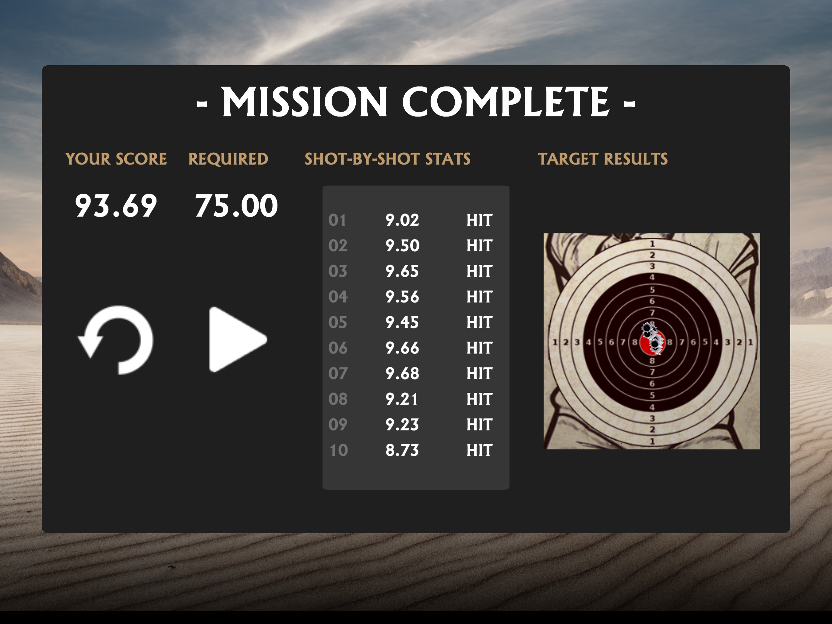 Shooting Range: Desert screenshot 9