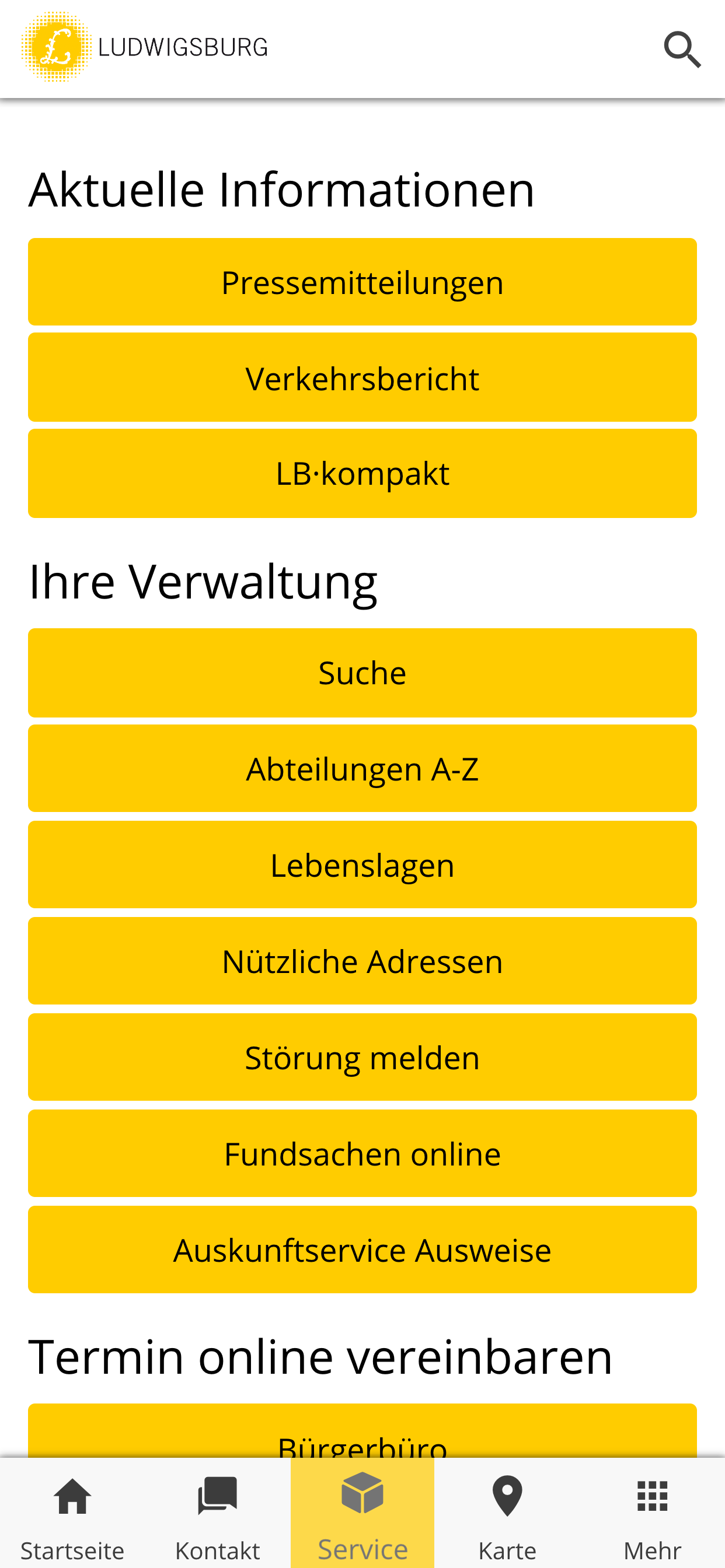 Ludwigsburger Bürger-App screenshot 6