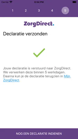Game screenshot ZorgDirect Declaratie App hack