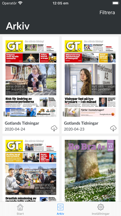 Screenshot #2 pour E-tidning GT