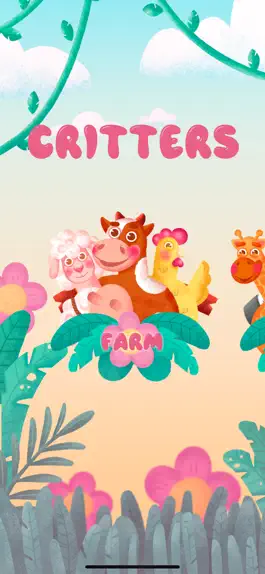 Game screenshot Critters - Animal games 4 kids mod apk