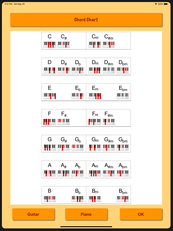 ChordTrans iPad screenshot 10 - Music app