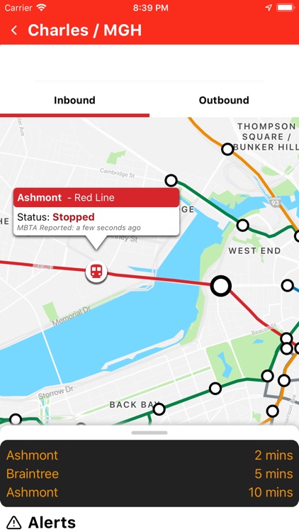 MBTA Live - Boston Transit App