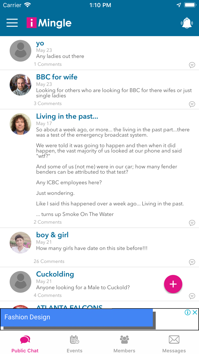 iMingle - Social Events