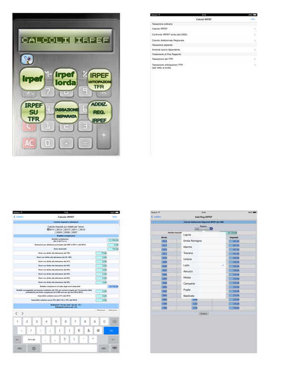 Calcoli IRPEFのおすすめ画像1
