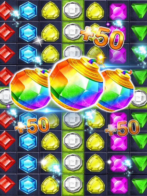 Screenshot #6 pour Jewels Classic - Match 3 Game