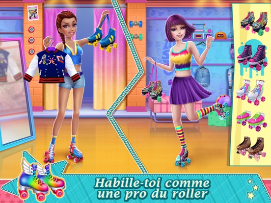 Screenshot #4 pour Filles en roller