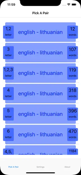 Game screenshot PickAPair Malay - English mod apk