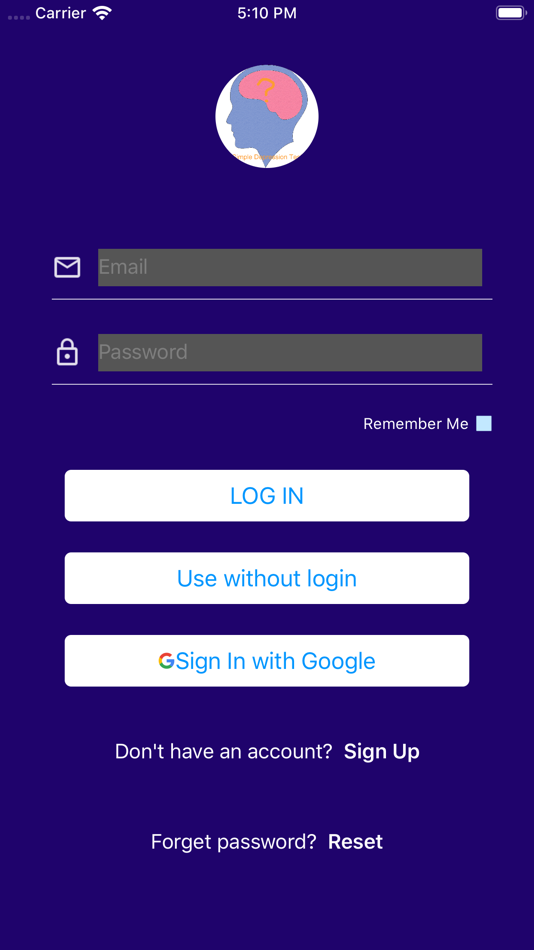 #1. Simple Depression Test (iOS) Av: Yu Zhang