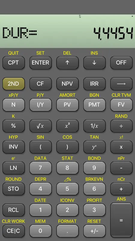 BA Financial Calculator (PRO) screenshot 4 of 4
