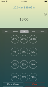 Fast Percent - Calculator Tool screenshot