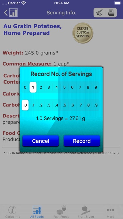 iCarbs screenshot-3