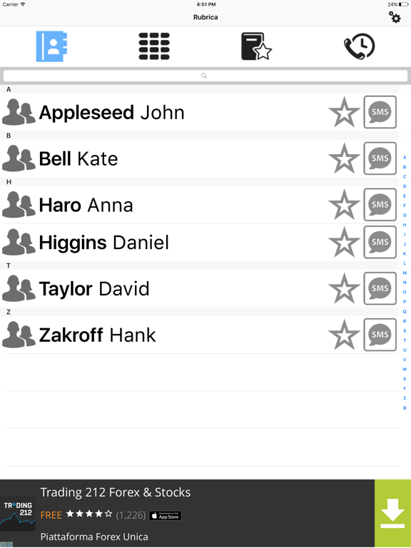 Screenshot #4 pour Prefisso Aziendale