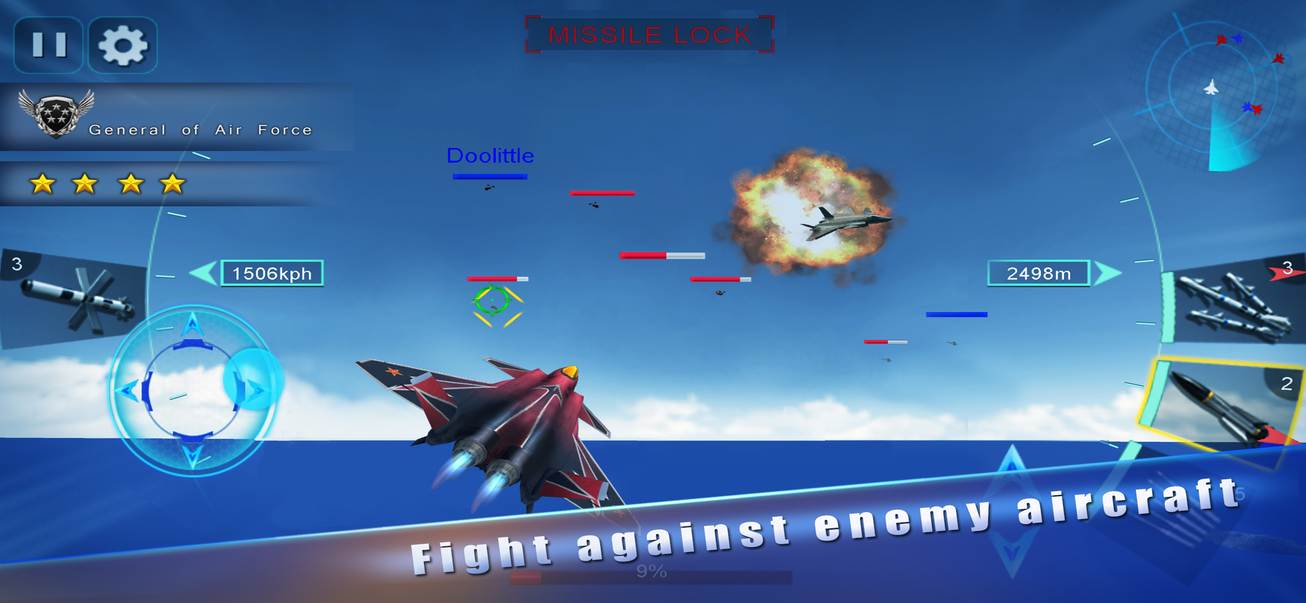 Air Battle - Sky Fighters 3D screenshot 5