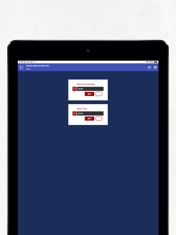 RADIO BROCKTON FM iPad screenshot 5 - Entertainment app