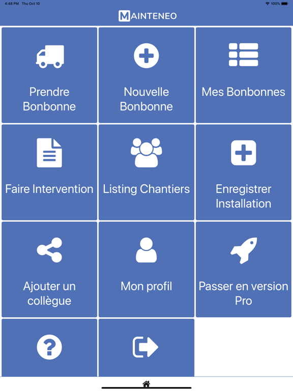 Screenshot #4 pour Mainteneo