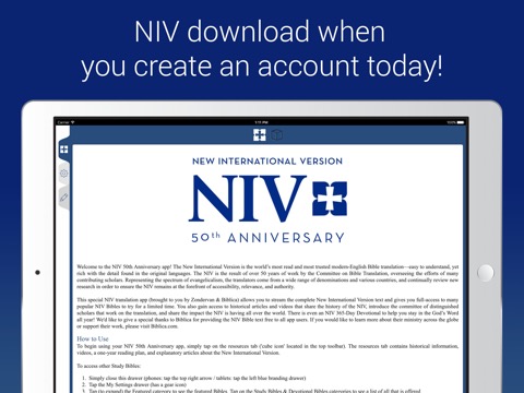 NIV 50th Anniversary Bibleのおすすめ画像1