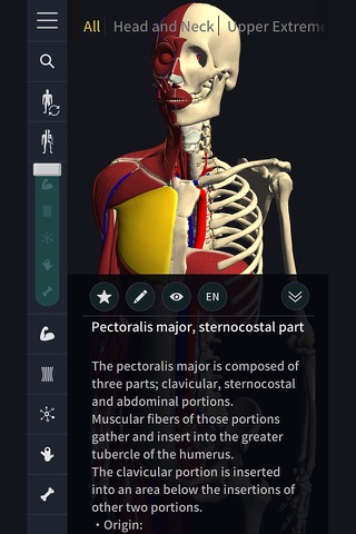 3D motion anatomy teamLabBody screenshot 3