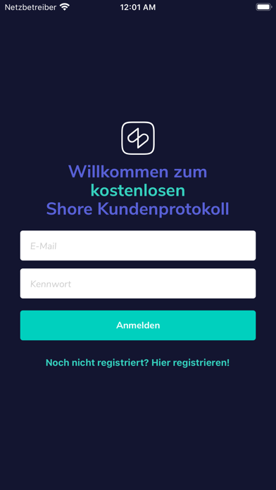 Screenshot #1 pour Shore light Besucherprotokoll