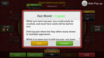 Insta Poker Coach Texas Holdem Screenshot