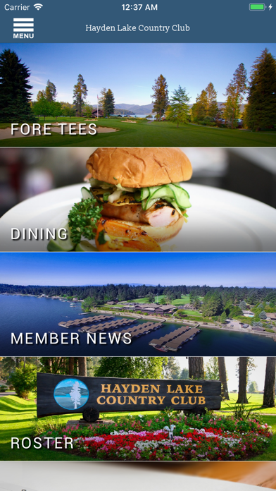 The Hayden Lake Country Club Screenshot