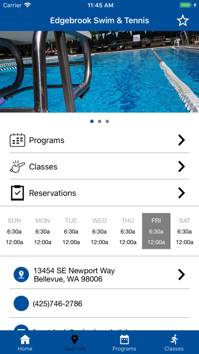 Edgebrook Swim & Tennis Club Screenshot