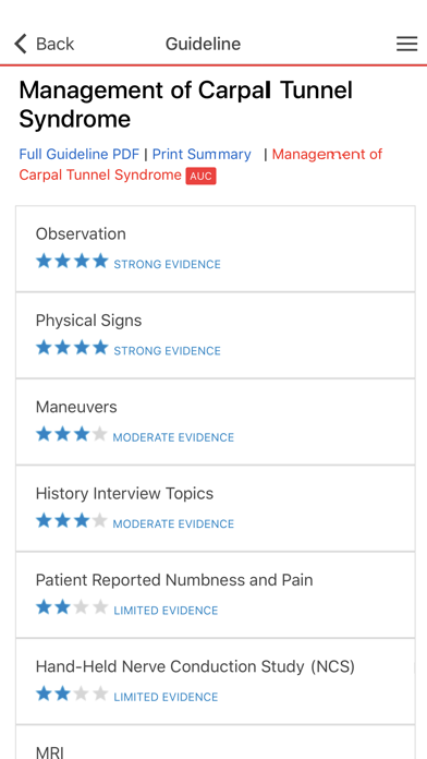 Screenshot #2 pour OrthoGuidelines