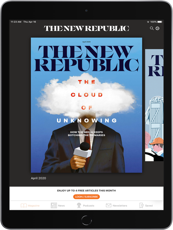New Republic iPad screenshot 5 - Magazines & Newspapers app