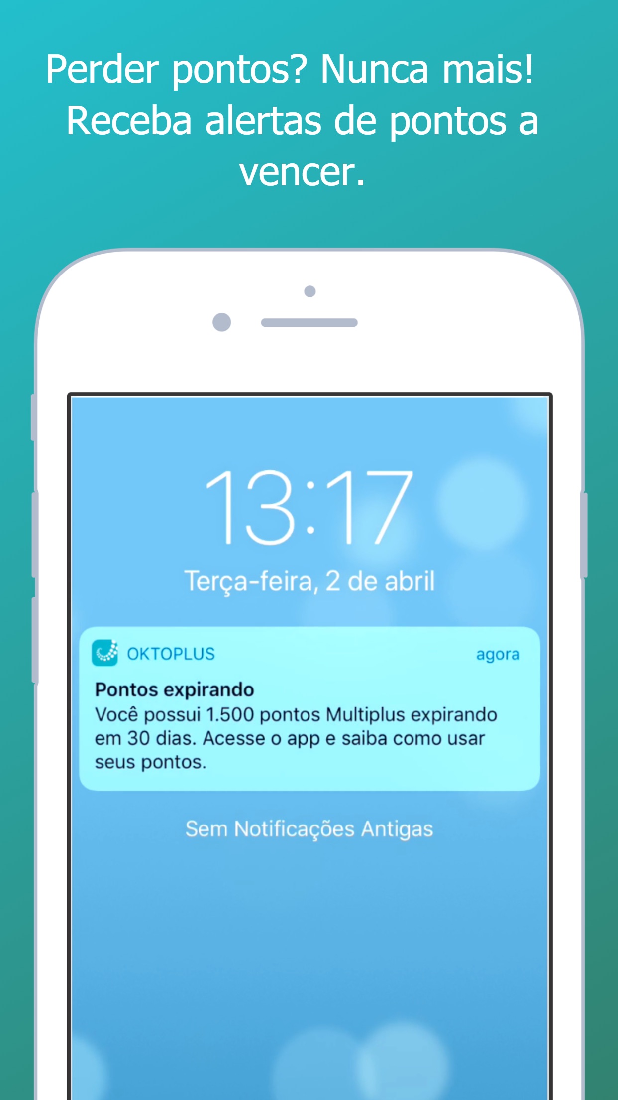 Screenshot do app Oktoplus -Controle seus pontos