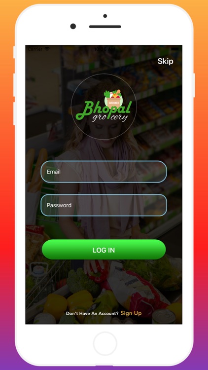 Bhopal grocery Customer