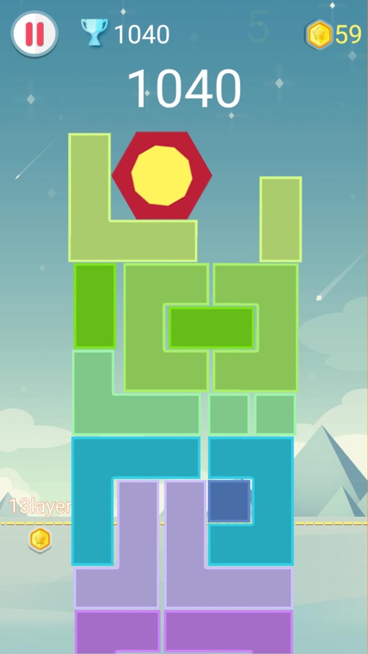 #3. HexDrop - Block Puzzle Games (iOS) 由: Finger Interactive Information Technology Co., Ltd